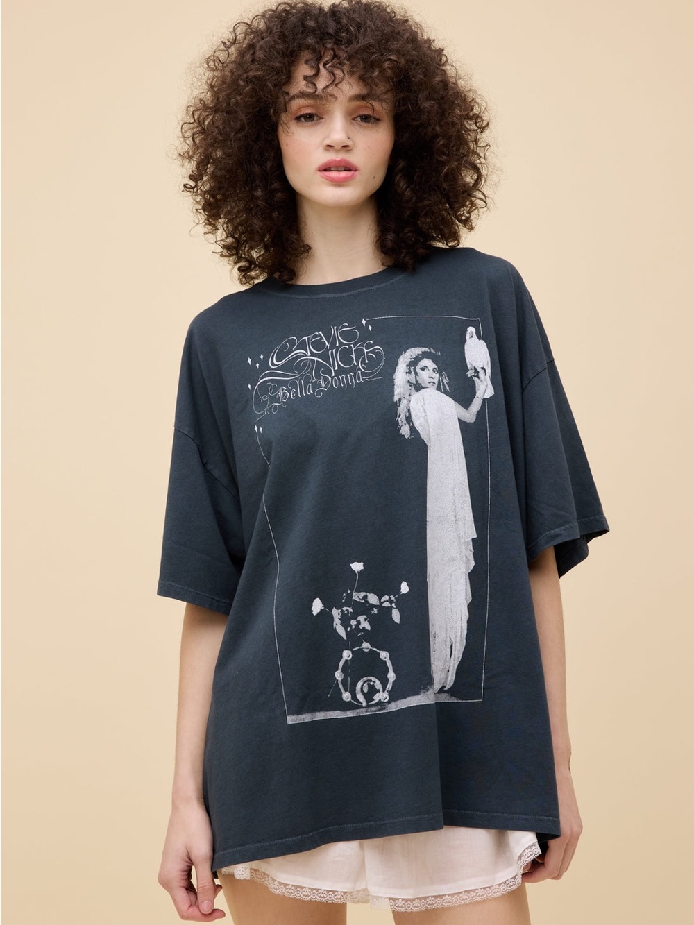 Daydreamer Stevie Nicks Bella Donna One Size Band Tee 100% Cotton Made in USA